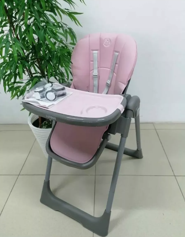 Cтульчик для кормления Luxmom S1 (розовый) Cтульчик для кормления Luxmom S1 (розовый)