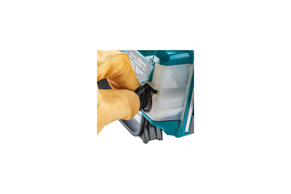 Пила цепная аккумуляторная Makita LXT BL 18 В, 320 Вт, 6/15 см, 0.325", 11 мм, 8 м/с XPT (BL1830B DC18SD) DUC150SF