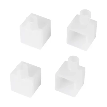Заглушка WPH-FLEX-1616-90 WHITE с отверстием  (Arlight, Пластик)
