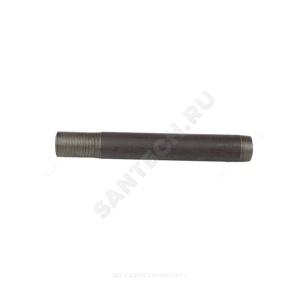 Сгон сталь удлиненный Ду 15 L=500мм б/комплекта из труб по ГОСТ 3262-75 КАЗ