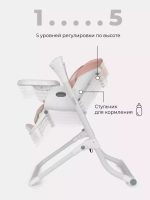 Стул-качели "MELODY" Cloud Pink