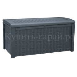 Пластиковый сундук Keter Borneo 416 л graphite