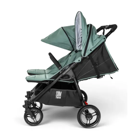 Прогулочная коляска Valco Baby Slim Twin series 2 Slate Blue