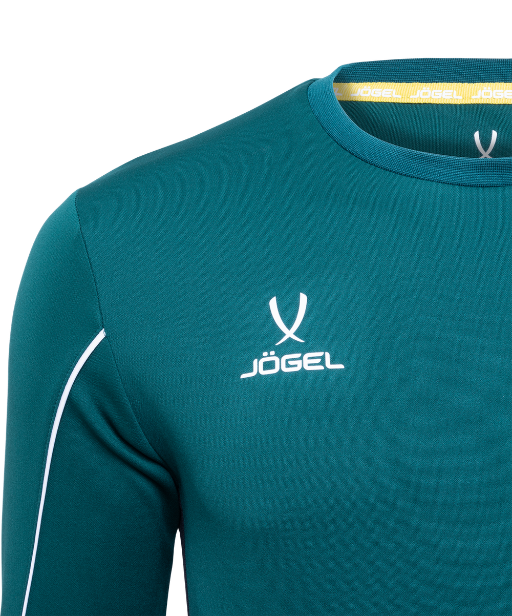 Футболка вратарская CAMP GK Padded LS, зеленый/черный/белый