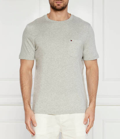 Футболка POCKET TEE Tommy Hilfiger - серый(MW0MW36220)