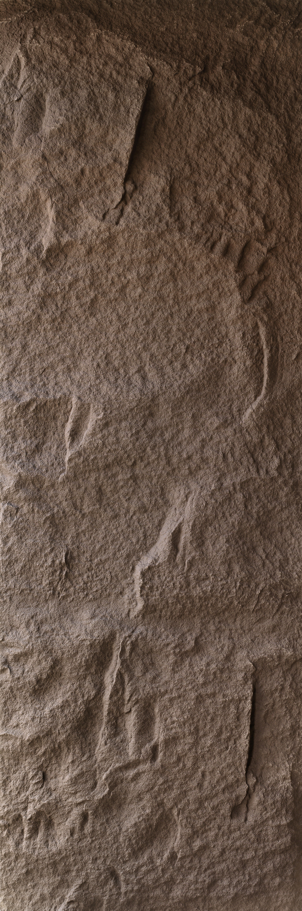 Полиуретановая панель под скалу, Вулканический Серый / Stone Panel Rock Stone 4-Volcanic Grey 2400х800х55 мм