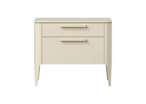 Тумба прикроватная Type oak 2 ящика ширина 60 см (дымка)