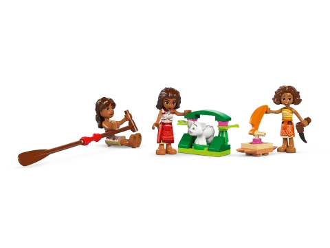 Конструктор LEGO Disney 43270 Каноэ с приключениями Моаны