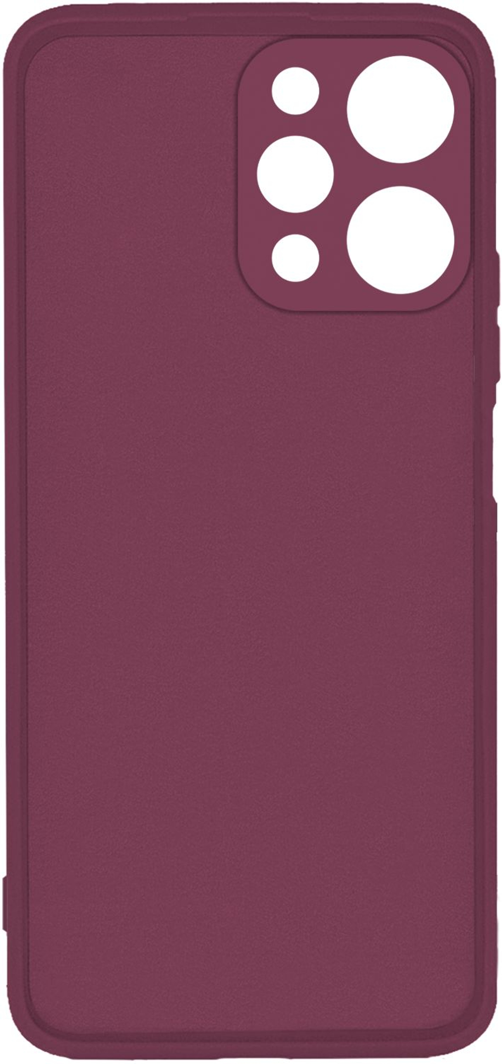 Мягкий Soft Touch чехол из силикона для XIAMI REDMI 12 / REDMI NOTE 12R с бархатной подкладкой