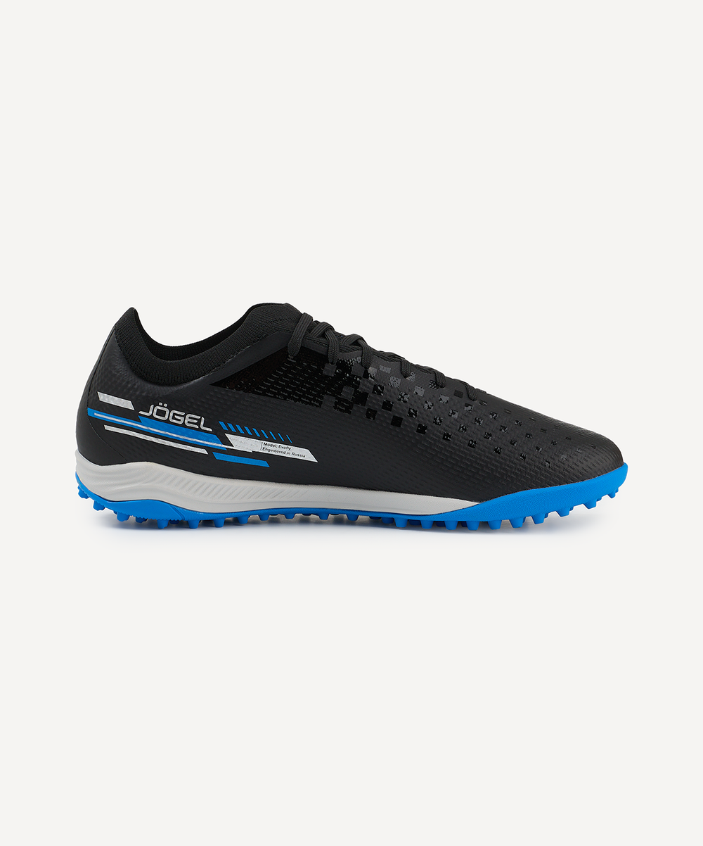 Бутсы многошиповые Evofly TF PRO Black/blue