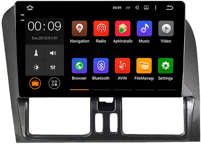 Магнитола для Volvo XC60 2014-2017 - AIROC 2K RX-3803 Android 13, Быстрая, QLed+2K, CarPlay, SIM-слот