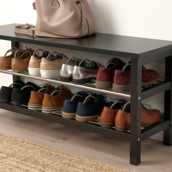 IKEA SITTPINNE  (ИКЕА СИТТПИННЕ)  -  Колодки для обуви - тёмно-серые