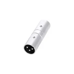 Adam Hall K4AXM3XM3 - адаптер XLR (M) - XLR (M), серебристый