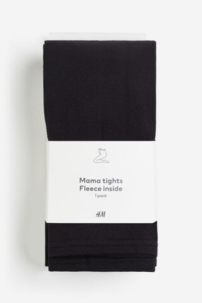 Колготки на флисе для беременных MAMA - H&M