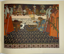 Пушкин, А.С. Сказка о царе Салтане / рис. И.Я. Билибина. [М.]: Главное управление «Гознак», [1962].