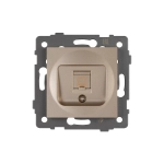 Механизм компьютерной розетки SCT-MPC1-PL-GD-V (RJ-45, CAT6) (Arlight, -)