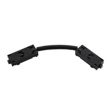 Коннектор питания угловой APL.0280.00.02 чёрный Magnetic track 220 Aployt