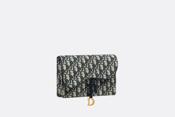 Сумка Dior Saddle синий