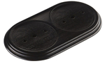 Подложка 2-местная "Элегант", МезонинЪ, GE70712-00 / Белый