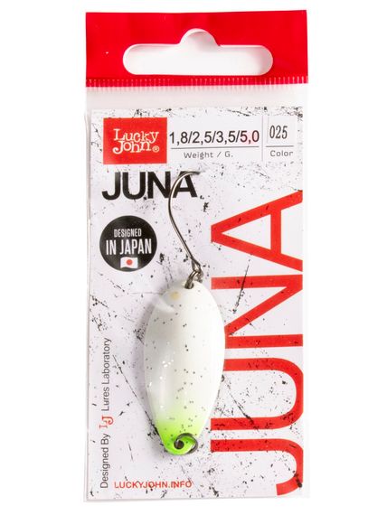 Блесна колеб. Lucky John JUNA длин.39мм/05,0г 025