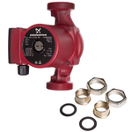Насос циркуляционный Grundfos UPS 32-60 (EU) с гайками