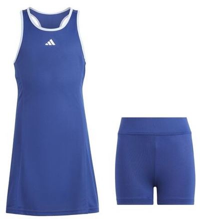 Платье для девочки теннисное Adidas Club Dress - victory blue