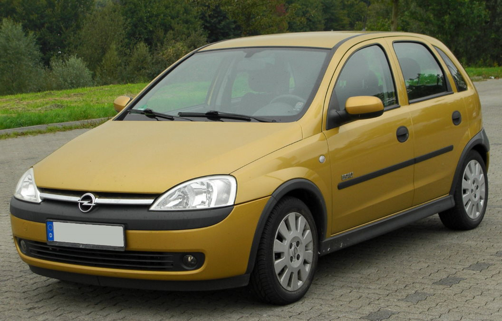 Порог левый Opel Corsa C 2000-2006 (1мм)