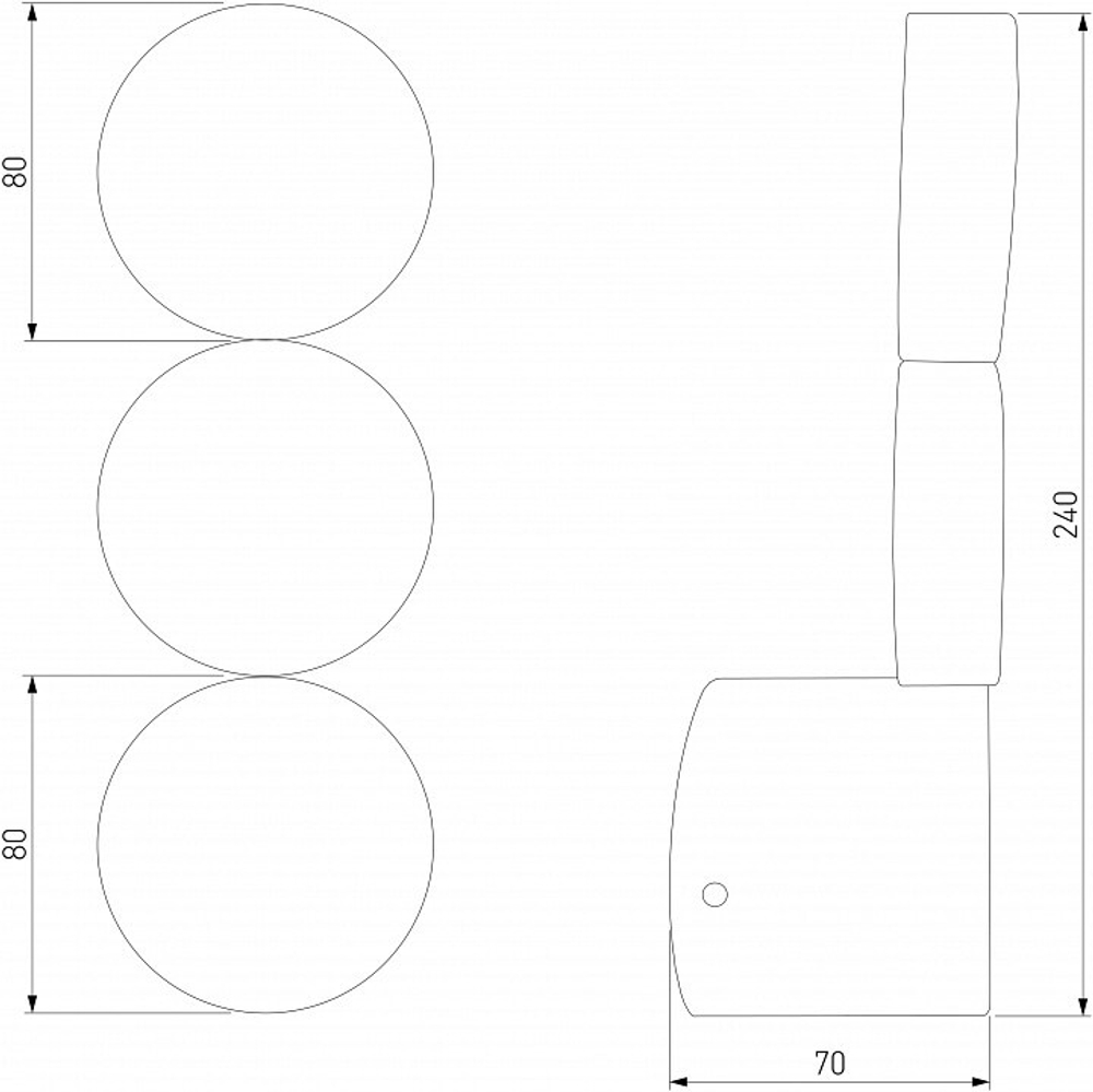 Накладной светильник Elektrostandard Brioni a064596