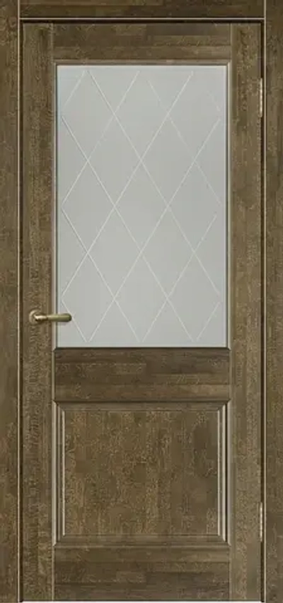 Элегия-2 — Античный орех, 2000х800, Стеклянная (ДО)