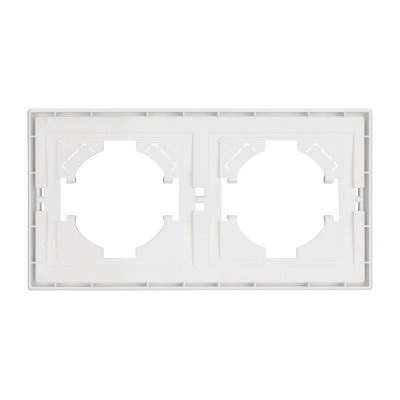 Рамка пластиковая FRM-TENDO-SFPL-2-WH (Arlight, -)