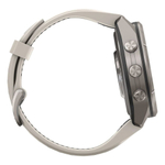 Часы Garmin Fenix 9 Pro — 43 мм AMOLED Titanium Fog Gray / Dark Sandstone