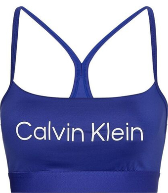 ТОП теннисный Calvin Klein Low Support Sports Bra - небесный