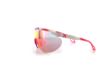 Спортивные очки с диоптриями HILX Domain Shiny White / Pink Lens