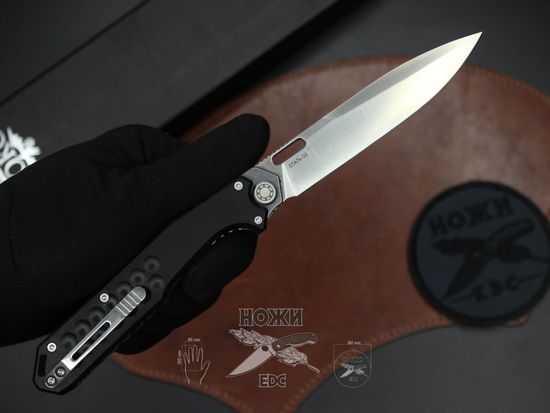 Складной нож НОКС Локи Т 346-100407 c клинком из стали D2, рукоять G10