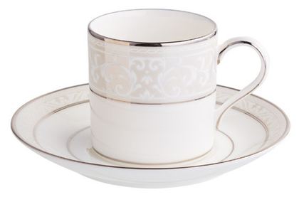 Чашка кофейная 90мл Noritake Монтвейл платиновый кант