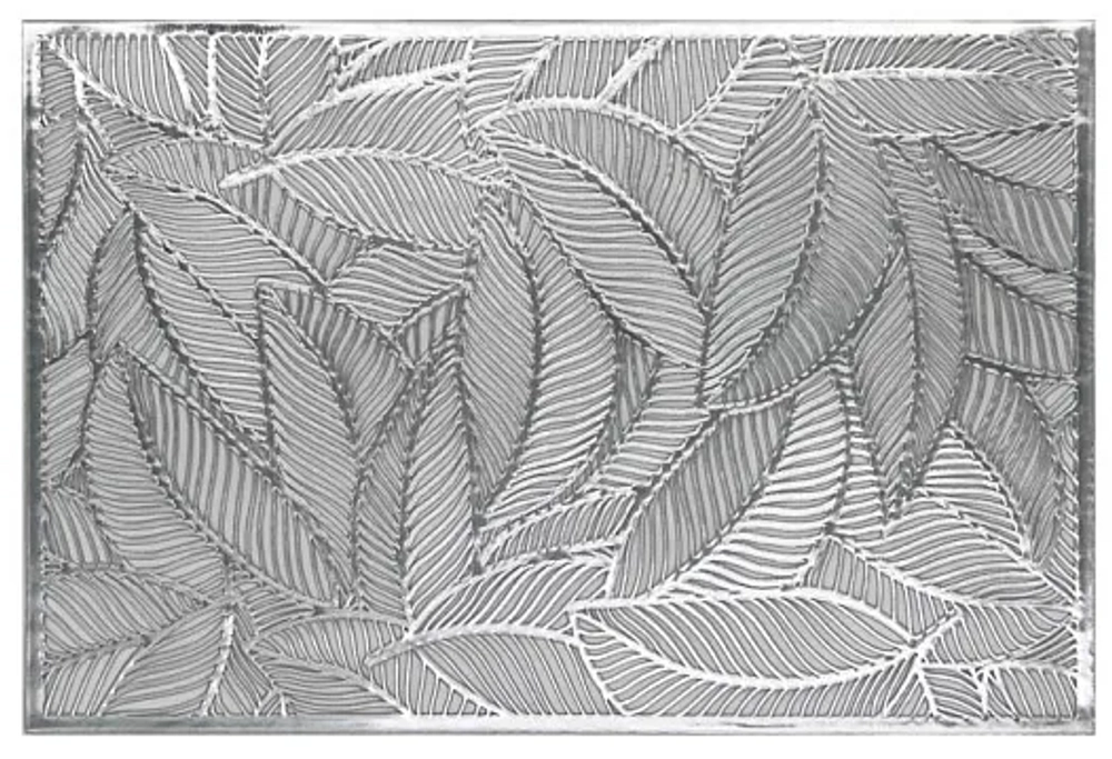 Салфетка сервировочная "Tropics" 30х45см, цв.серебро