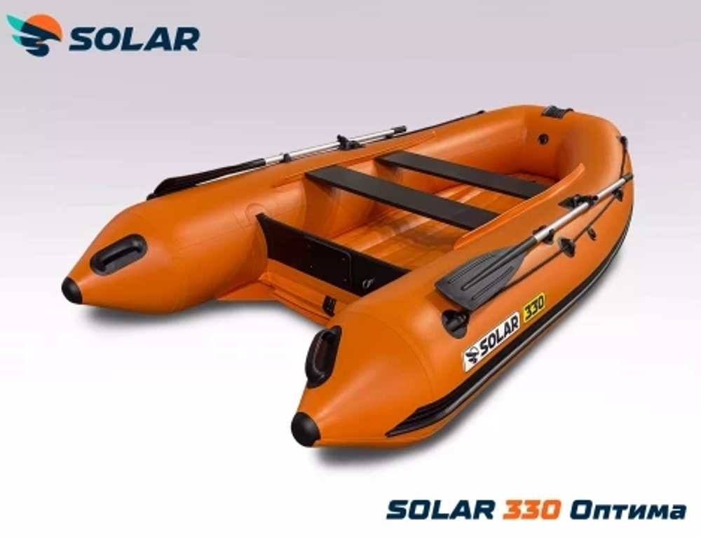 Лодка надувная моторная solar-330 к (оптима)