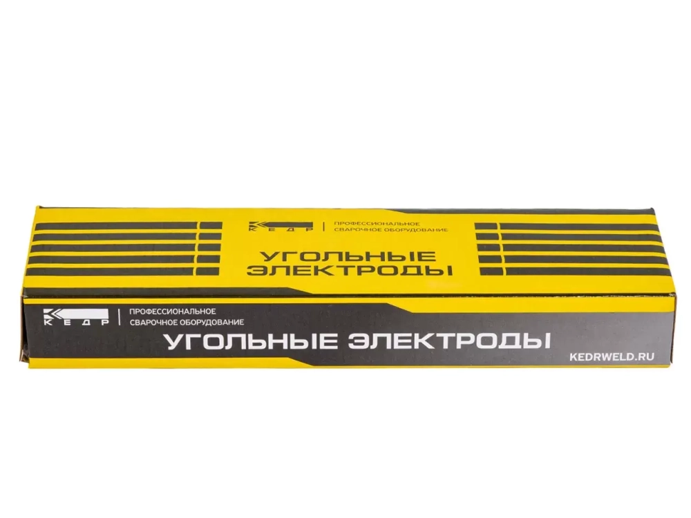 Угольный электрод КЕДР 6,5х305 мм (упак. 50 шт.)