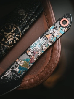Нож NC Custom KOI (Остров сокровищ LE, BSW, Black)