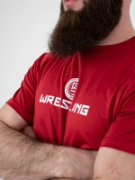 Футболка Rage Wrestling красная арт.HY24732