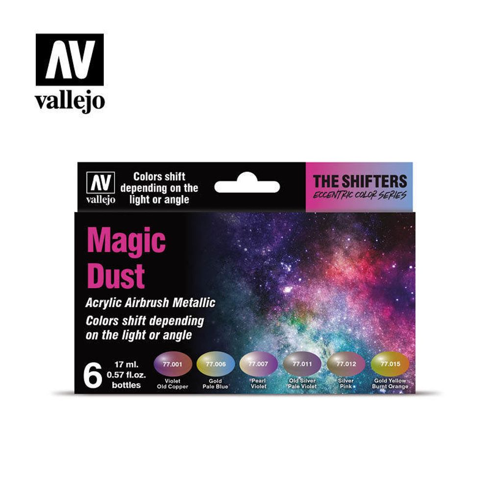 The shifters set - magic dust (6x17ml.) The shifters set - magic dust (6x17ml.)