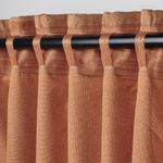 Комплект штор IKEA LONNSTAVMAL, Кирпичный, 145х250 см, 2 шт