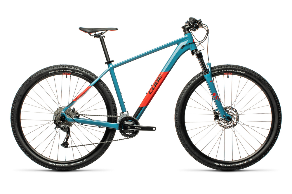 Велосипед CUBE 2021 AIM EX 29  blue´n´red  19"