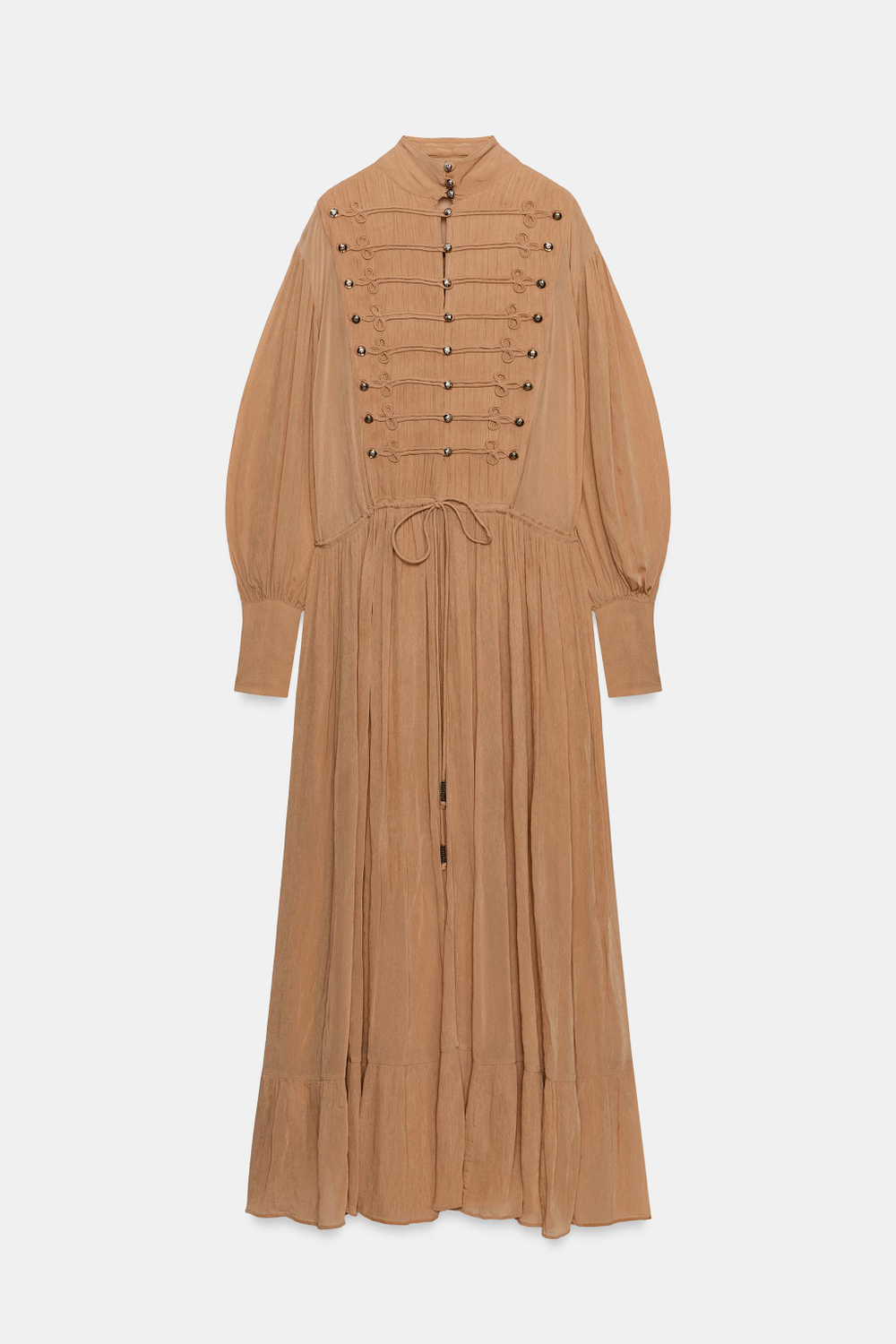 ДЛИННОЕ ПЛАТЬЕ С ЗАСТЕЖКОЙ-АЛАМАР — ZW COLLECTION — ZARA