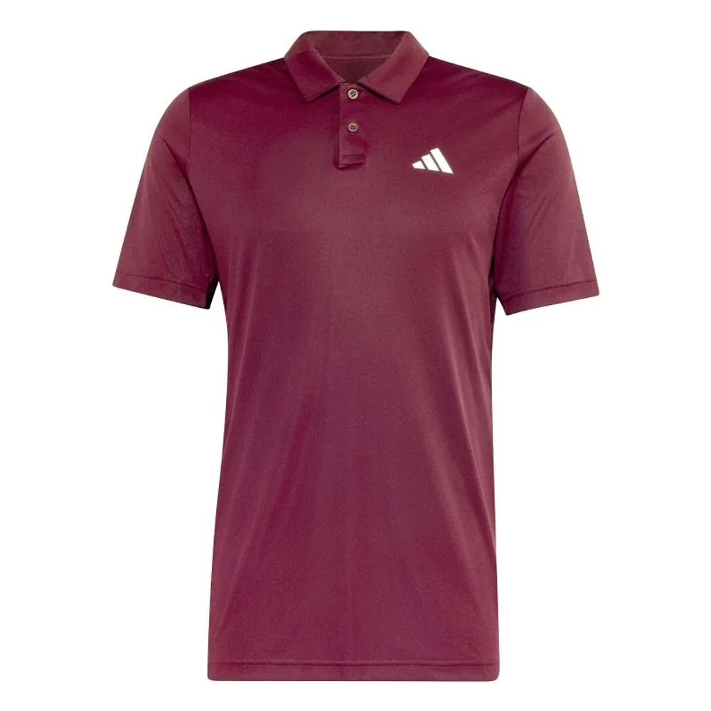 Мужское теннисное поло Adidas Club Climacool - maroon