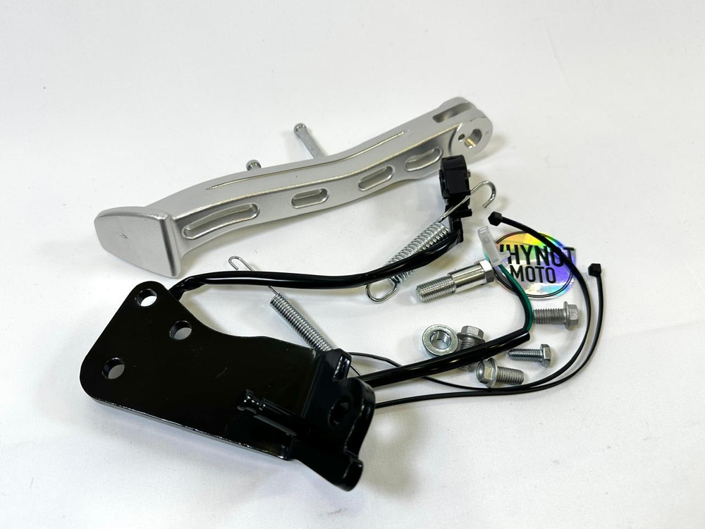 Комплект подножки с аварийным выключателем Italjet Dragster 125 / 200cc 8534108 - Silver