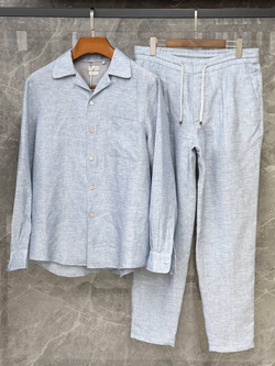 Льняной костюм Brunello Cucinelli