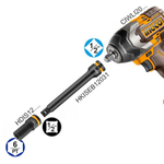 Набор ударных удлинителей для воротка INGCO HKISEB12031 INDUSTRIAL 1/2"