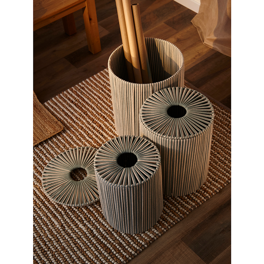 Корзина плетеная dholak mint из коллекции ethnic, размер l