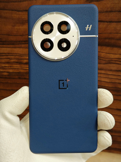 Задняя крышка для OnePlus 13 Original (экокожа) цвет: Синий / Blue (в сборе со стеклом камеры)